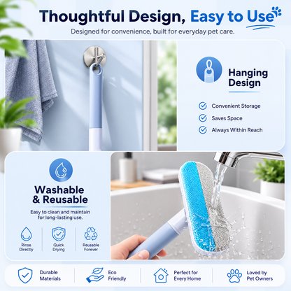 Reusable 4-in-1 Pet Hair Remover