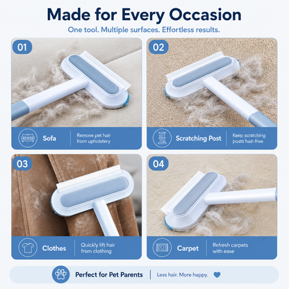Reusable 4-in-1 Pet Hair Remover